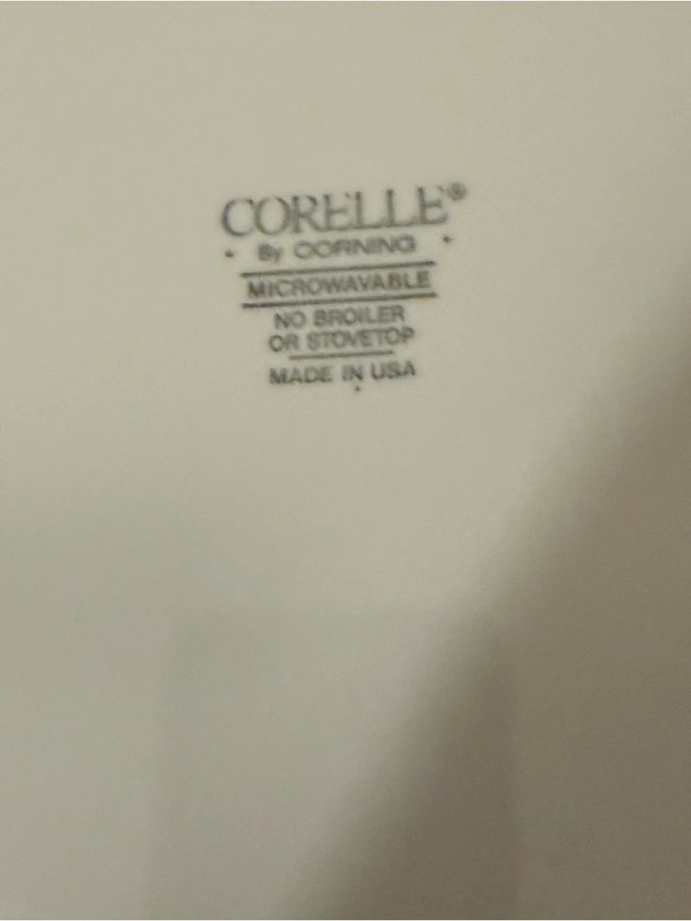 Vintage Corelle Quilt Pattern set of 8 USA 10” dinner plates 1994